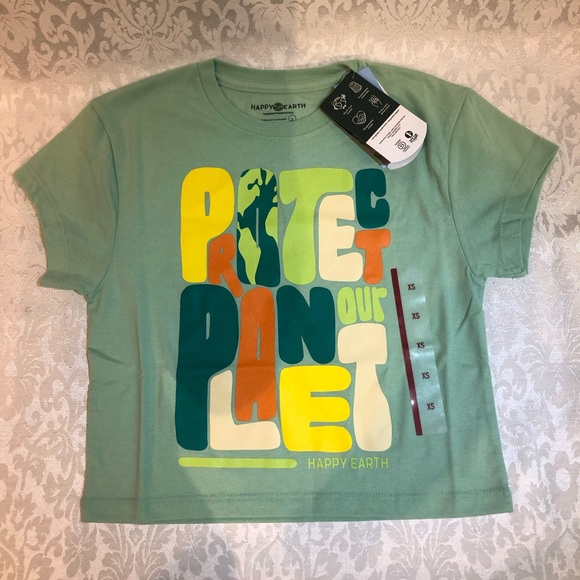 Kids “Save Our Planet / Happy Earth” Tee Shirts - Picture 4 of 4